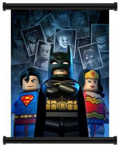 LEGO Batman DC Super Heroes Game Wall Scroll