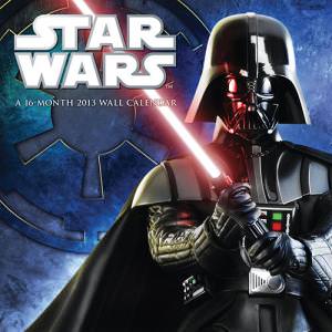 Star Wars Saga 2013 Wall Calendar