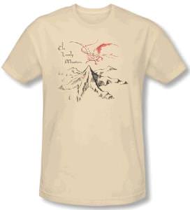 The Hobbit The Lonely Mountain T-Shirt