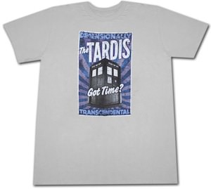 Doctor Who Tardis  Dimensionally Transcendental T-Shirt