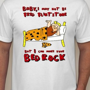 The Flintstones Barney Rubble Makes Your Bedrock T-Shirt