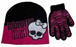 Monster High Winter Hat And Gloves