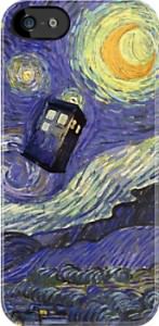 Tardis Vincent Van Gogh iPhone And iPod Touch Case