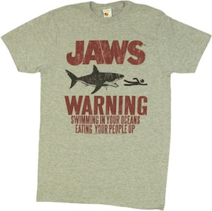 Jaws Warning T-Shirt