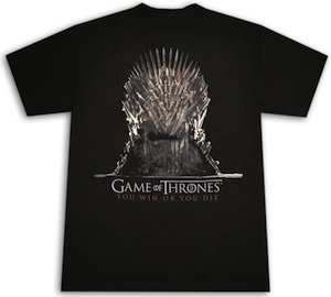 Game Of Thrones Iron Throne T-Shirt