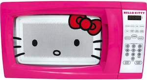 Pink Hello Kitty Microwave