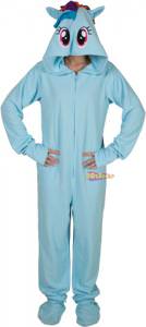 My Little Pony Rainbow Dash Footie Pajamas