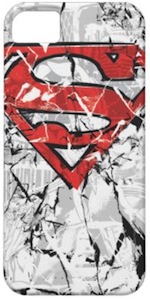 Red Superman logo iPhone case
