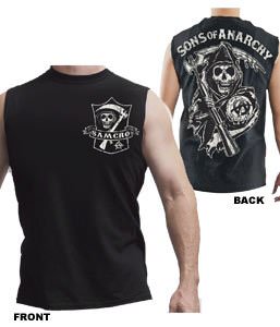 Sons Of Anarchy Reaper Sleeveless Muscle Shirt