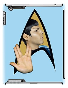 Star Trek Spock Live Long And Prosper iPad Case