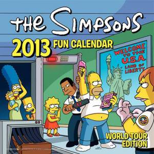 The Simpsons 2013 Wall Calendar