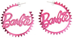 barbie hoop earrings