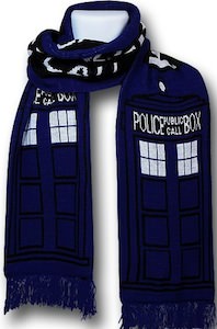 Doctor Who Tardis Scarf