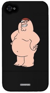 Family Guy Nake Peter Griffin iPhone Case