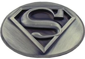 Superman Logo Belt Buckle