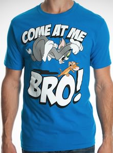 Tom & Jerry come at me bro t-shirt