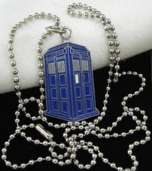 Tardis Pendant Necklace from Doctor Who