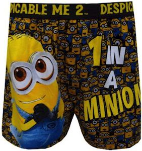 Despicable Me 2 Minion Boxers Shorts