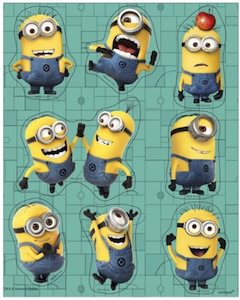 Despicable me Minions Stickers