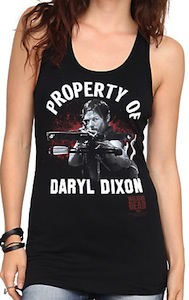 The Walking Dead Property Of Daryl Dixon Tank Top