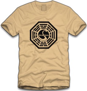 Dharma The Swan Logo T-Shirt 