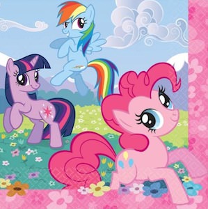 My Little Pony Lunch napkins