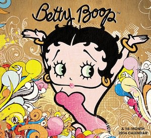 2014 Betty Boop calendar