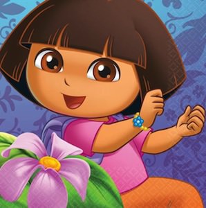 Dora The Explorer napkins