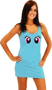 MLP Rainbow Dash Costume Tank Dress