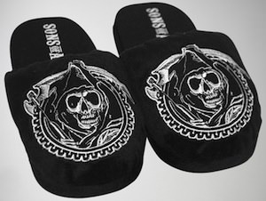 Sons of Anarchy Logo slippers