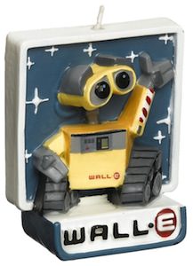 Wall-E cake Candle