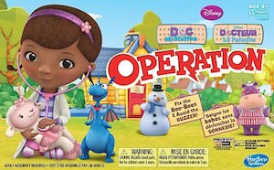 Doc McStuffins Hasbro Operations Game