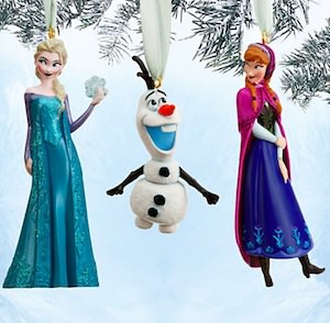 Frozen Christmas Ornament Set