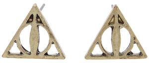 Harry Potter Deathly Hallows Earrings