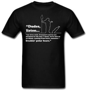 Lost Dudes Listen t-shirt 