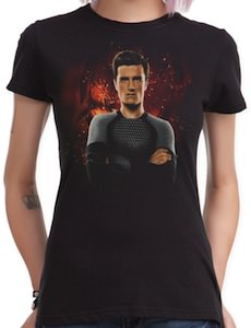 The Hunger Games Catching Fire Peeta girls T-Shirt 