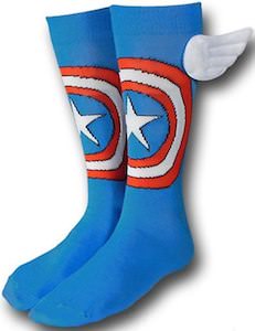 Captain America Socks with wings