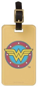Wonder Woman Logo Luggage Tag