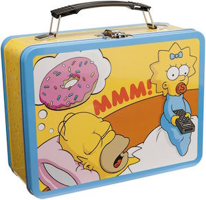 bart simpson lunch box