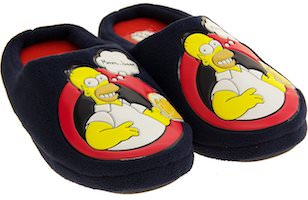 mens simpsons slippers